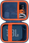 Hard Case for JBL GO 4 GO 3 Portable Bluetooth Speaker, Blue Case