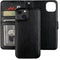 Bocasal Detachable Wallet Case for iPhone 13 - RFID Blocking Card Slots, Premium PU Leather Magnetic Cover