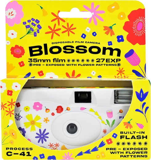 RETO color Blossom 400 35mm Disposable Film Camera 27EXP, ISO400, Color Negative Film,