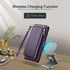 DJBEAR 13 6.1" 9 13 for iPhone Wallet Case for Men & Women, All-in-One Flip Folio Cover with Card Slots, Zipper Pocket