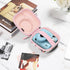 Fintie Protective Case for Fujifilm Instax Mini 12/11/99/8/7s/90/70 Instant Camera - Shockproof Hard Shell with