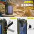 Emergency Crank Radio - Emgykit 4000mAh AM/FM/WB/SW/NOAA Weather Radio with Bluetooth, Flashlight, SOS Alarm
