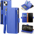 Antsturdy Compatible with iPhone 13 Wallet CaseRFID BlockingPU Leather Phone Case Women Men