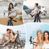 LINKCOOL 160cm/63 Adjustable Phone Tripod, Lightweight Portable Stand with Remote Shutter for iPhone Samsung Smartphone