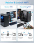 RENGOGA 5.4 150M 11/10/8 USB Bluetooth Dongle for PC Plug & Play Bluetooth Adapter PC Transmitter & Reciver, EDR & BLE