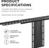 HumanCentric 100x100mm DSLR Monitor Mount Extra Large, Desk Camera Mounting, Light Webcam, Microphone Shelf for Monitor