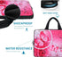 icolor Laptop Handle Bag for 14 15 15.4 15.6 inch, Neoprene Sleeve Pouch for Dell, Lenovo, Toshiba, HP, ASUS (Pink)