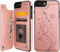 Vaburs iPhone 7 Plus/8 Plus Case Wallet with Card Holder - Rose Gold Premium PU Leather Flip Cover