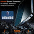 Milomdoi 4 Pack Privacy Screen Protector for iPhone 15 Pro Max, 9H Tempered Glass Camera Lens Protectors, Case Friendly.
