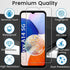 Samsung Galaxy A14 5G Screen Protector 4 Pack with Camera Lens Protectors, Full Coverage, Anti-Fingerprint, Bubble Free.