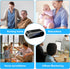 NJINALW Hidden Camera Clock, WiFi Spy Camera HD 1080P with Night Vision, Motion Detection, Nanny Cam