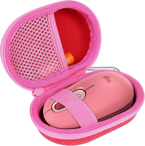 co2CREA Hard Case Replacement for Logitech POP Wireless Mouse, Heartbreaker Rose Case
