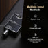 ZK-1001B Mono Bluetooth Amplifier Board with TPA316D2 Chip, Wide Voltage Input 12-24V, Peak Output Power 100W, Black