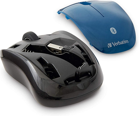 Verbatim Multi-Trac Bluetooth Wireless Tablet Mouse - Dark Teal with Blue LED