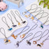 Kawaii Alloy Phone Strap Charms Pendants Decoration for Cell Phone Keychain Bag