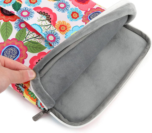 360 Protective Laptop Sleeve Case Bag with Handle for iPad 12.9 inch, MacBook Pro Air 13" and 12.5-13.3 inch
