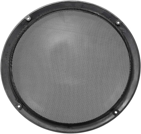 uxcell 10" Speaker Grill Mesh Decorative Circle, Woofer Guard Protector Cover, Silver