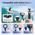 JJC 4 1/4" 20 Insta360 X5 X4 X3 4/3 Pocket Magnetic Phone Mount with Screw & Thread, Phone Holder for / Pocket / Xtra