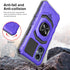 Ailiber Purple OnePlus Nord N20 5G Case, Heavy Duty Shockproof Protective Cover with Screen Protector and Ring