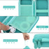 Aenllosi Hard Storage Case for Phomemo D30 Bluetooth Wireless Mini Label Printer (Only Case, Green)