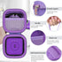 khanka Hard Travel Case for Iseyyox/RTOPS/Hicober/UCOMX Nano 3 in 1 Wireless Charger, Case Only (Purple)