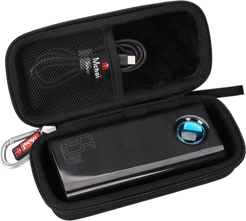 Mchoi Hard Case for Baseus Portable Charger, 30,000mAh Power Bank, Waterproof Shockproof Protective Case