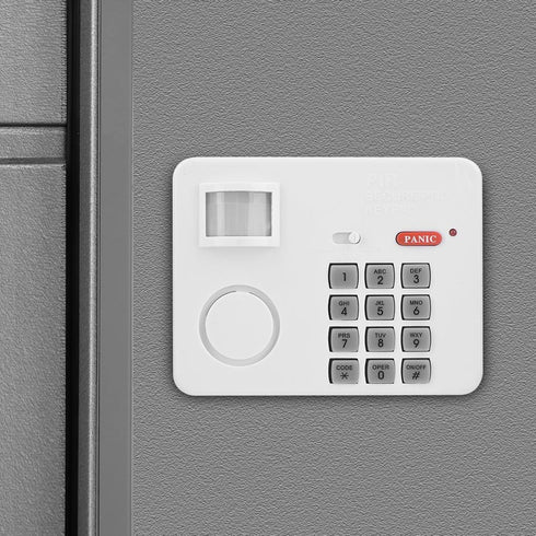 Wireless Security Keypad Alarm, Motion Sensor Password Home Security Keypad with Remote Infrared Detectors