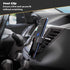 Scosche GHVWD GRAVITYDROP 3-in-1 Suction Cup or Vent Car Mount, Adjustable Rotating Mount