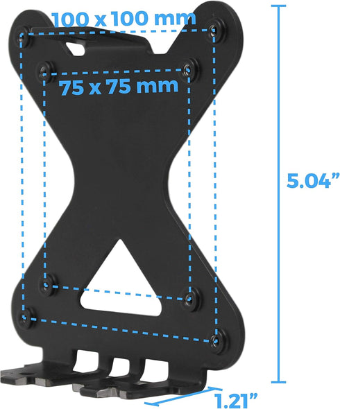 HumanCentric VESA Mount Adapter for HP Pavilion 27xw, 25xw, 24xw, 23xw, 22xw, 22cwa, 27cw, 25cw, 24cw, 23cw, 22cw