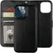 Bocasal Detachable Wallet Case for iPhone 13 Pro Max - RFID Blocking Card Slots, Premium PU Leather, Shockproof (Black)