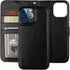 Bocasal Detachable Wallet Case for iPhone 13 Pro Max - RFID Blocking Card Slots, Premium PU Leather, Shockproof (Black)