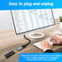 Female to Female USB Adapter, 2 Pack USB Type A 3.0 Cable Coupler, High Speed USB Extension Connector