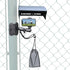 Fotoleey Magnetic Phone Fence Post Mount for Mevo Start- Quick Install, 360 Adjustable