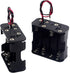 LampVPath (Pack 2 8 12V of AA Battery Holder, Battery Holder with Leads-Double Layers (Each Layer Loads Four aa