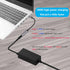 SinLoon PD 100W Laptop Charger Adapter Cable, DC 5.5mm x 2.5mm Female Input to USB Type C Male Power Charging Cable for