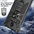 Ailiber Case for Cricket Icon 2, with Screen Protector, Rugged Full Body Protective Cover for Icon 2, Black