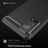 Case Compatible with Xiaomi Mi 10T/10T Pro, Carbon Fiber Texture Design Shock Absorption Case (Black)