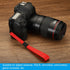 Adjustable PU Leather Wrist Strap for DSLR Cameras - Patikil