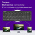 Targus Midsize Multi-Device Bluetooth Keyboard, Compatible with Chrome OS, Windows, macOS, iOS, Android