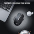INPHIC Wireless Mouse, Upgraded Battery Level Visible, Large Ergonomic Rechargeable 2.4G Optical PC Laptop Cordless