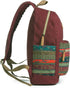 Kinmac Backpack Backpack Canvas with Massage Cushioned Straps,Travel Outdoor (Wine-Bohemian)