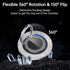 Syncwire Magnetic Phone Grip for MagSafe, Bling Magnetic Phone Ring Holder, 360° Rotation with Floating Effect Cell