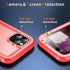 Cozycase Compatible with iPhone 12 Pro Max Case Waterproof, Built-in Screen Protector, Full Body Protective Cover