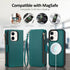 Antsturdy 2 1 11 Compatible with Magsafe Magnetic in Detachable iPhone Wallet Case with Credit Card Holder Slots,PU