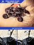 UTV Phone Mount, 360° Rotation ATV Phone Holder for 4.7"-7.1" Devices, Easy Install on 1.75-2" Roll Bar