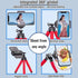 YOUNEEDFUL Mini Portable Phone Tripod Stand with Flexible LegsSuitable for Mobile Phone and Compact Cameras Lightweight