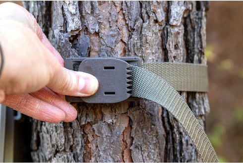 Moultrie Trail Camera Straps - 2-Pack Heavy-Duty Mounting Straps, Adjustable Universal Fit, 8-Foot Length
