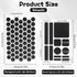 Giantree 4-Pack Anti-Slip Tape Stickers for Phones, Anti-Slip Finger Grip Stickers, Waterproof Pre-Cut Rubber Tape