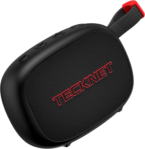 TECKNET Portable Bluetooth Speaker, IP67 Waterproof Speaker with Stereo Sound, Up to 30H