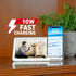 Smartpix Wireless Charging Station: 10W Charger, Desk Dock & Nightstand Accessory, 4x6 Photo Frame | Clutter-Free Design